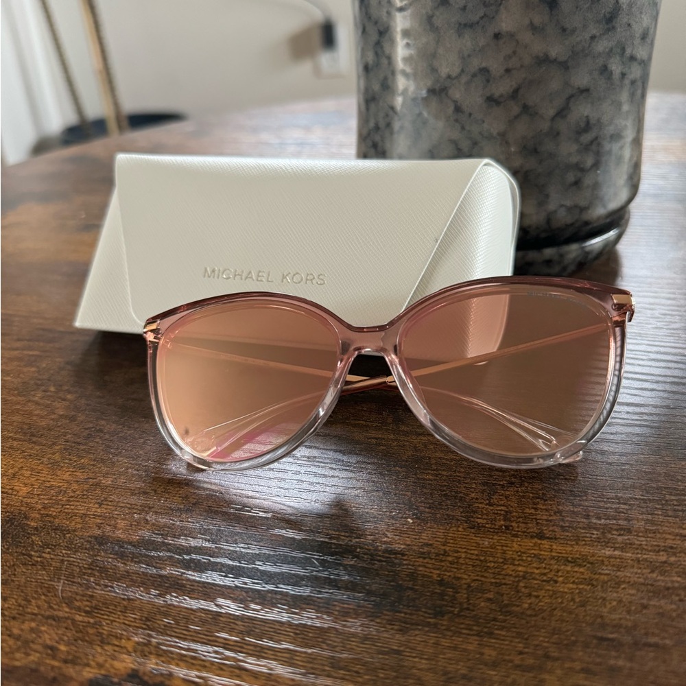 Michael Kors Pink Gradient Cat Eye Sunglasses